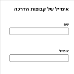 פתיחה בדפדפן תראה כך